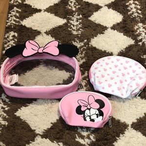 Disney Minnie Mouse Pink Kids Bag Set